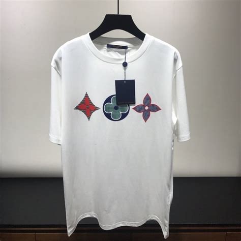 lv multicolor monogram printed t-shirt|Monogram Print Bateau T.